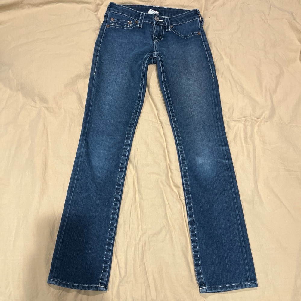 True Religion Dark Blue kids Boot Cut Jeans